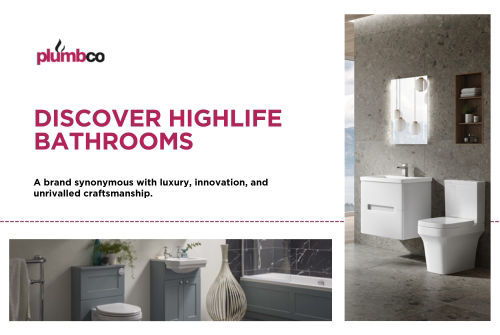 Discover Highlife Bathrooms, available to order at Plumbco-online.